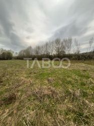 Teren intravilan de vanzare 550m front 21 m utilitati la 120m Cisnadie