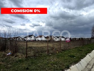 Teren intravilan de vanzare 825 mp cu PUZ deschidere la DN Sura Mica