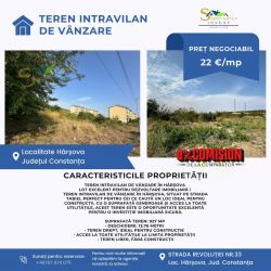 Teren intravilan de vânzare în Hârșova