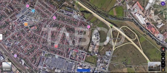 Teren intravilan deschidere 23 ml 2205 mp in zona Lazaret Sibiu