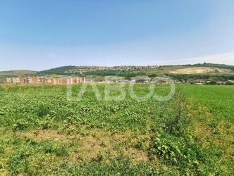 Teren pretabil pentru investitie in localitatea Sura Mare din Sibiu