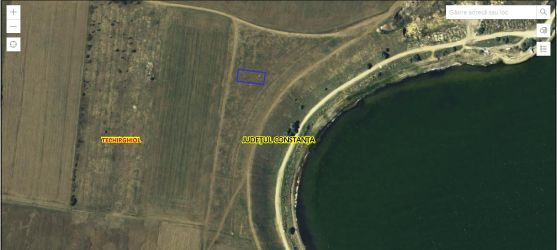 Teren Techirghiol primul lot la lac