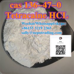 Tetracaine HCL cas 136-47-0 whatsapp:+8615532192365