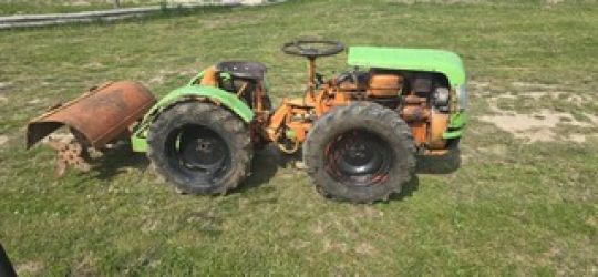 Tractor Articulat 4X4 Pascuali cu Freza