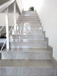 Trepte granit Bianco Grigio 120x33x2 polish