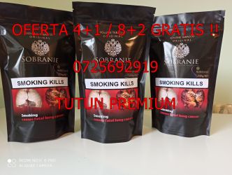 Tutun Sobranie la punga sigilata de 190 - livrare rapida ! Oferta 4+1