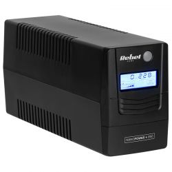 UPS REBEL Nanopower Plus 850,afisaj lcd ,12 V / 9 Ah,850 VA / 480 W