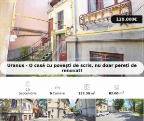 Uranus - O casă cu povești de scris, nu doar pereți de renovat!