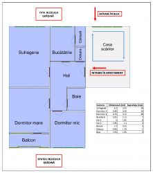 Vând ap. 3 camere, decomandat, mobilat, Berceni, foarte urgent