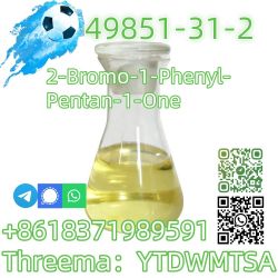 Yellow Liquid 2-Bromo-1-Phenyl-Pentan-1-One cas 49851-31-2